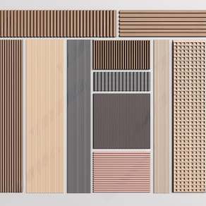 现代护墙板3D模型下载